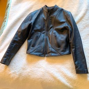 Genuine Leather Motorcycle Jacket